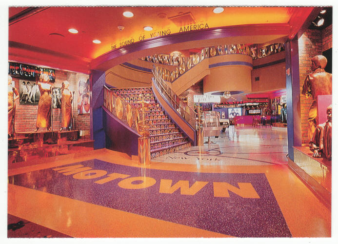Motown Cafe Post Card