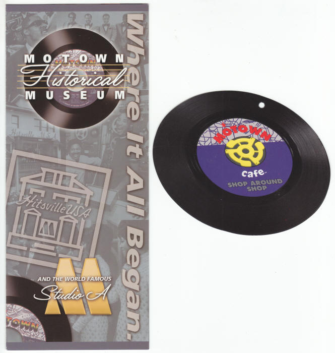 Motown Historical Museum Flyer and Product Tag