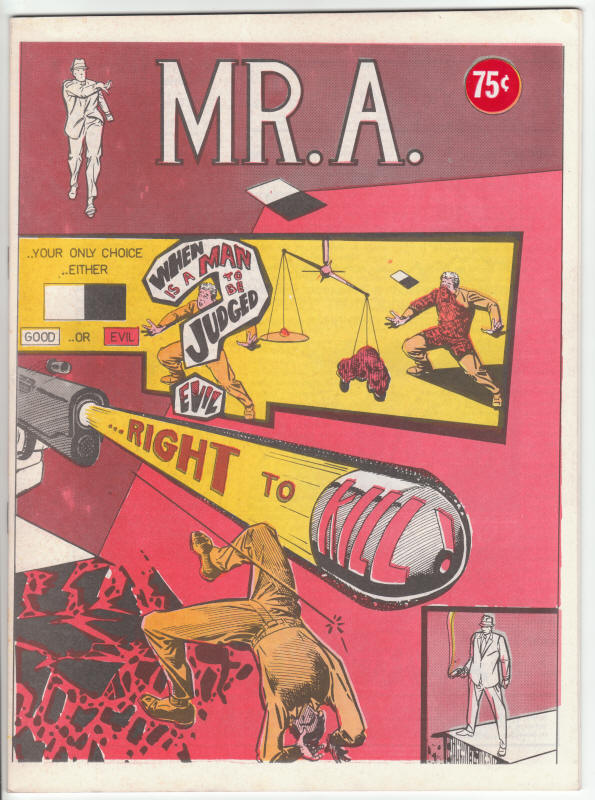 Mr. A #1 Steve Ditko front cover