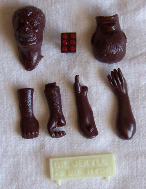 Aurora Dr. Jekyll as Mr. Hyde Model spare parts