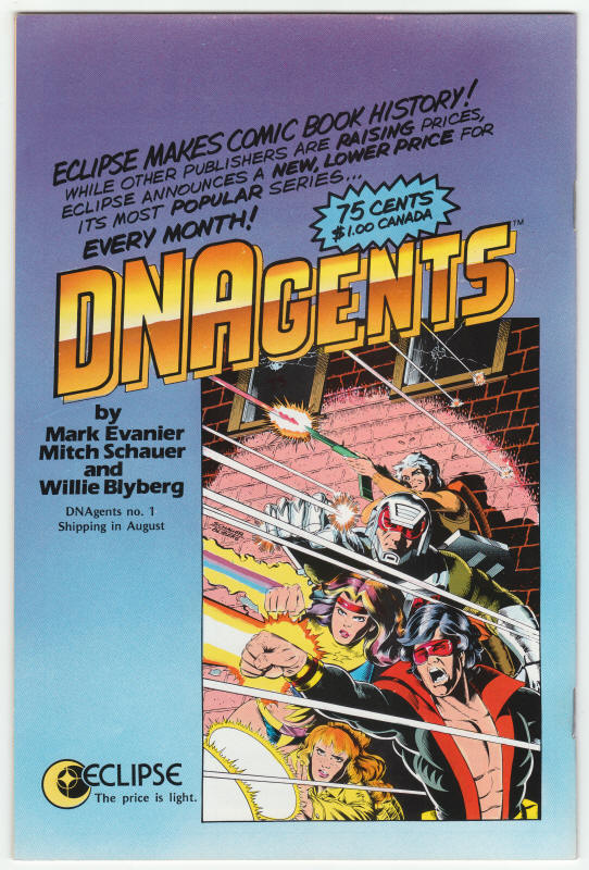 Mr Monster #2 back cover