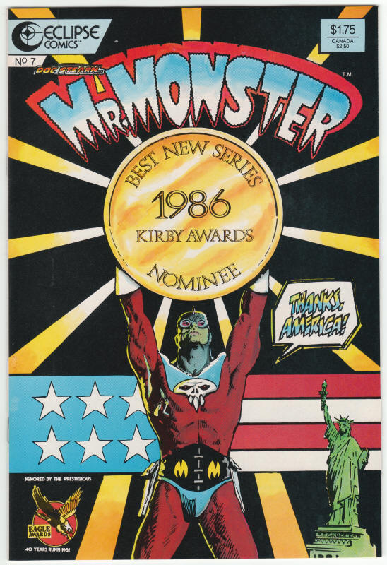 Mr Monster #7 front cover