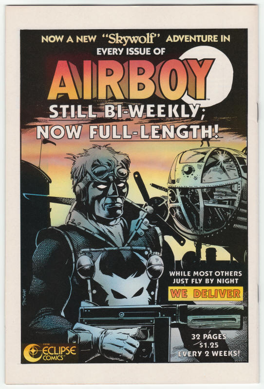 Mr Monster #7 back cover