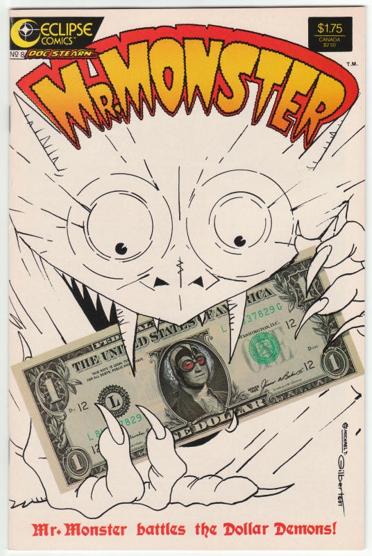 Mr Monster #8 front cover