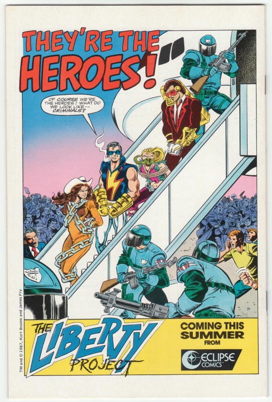 Mr Monster #9 back cover