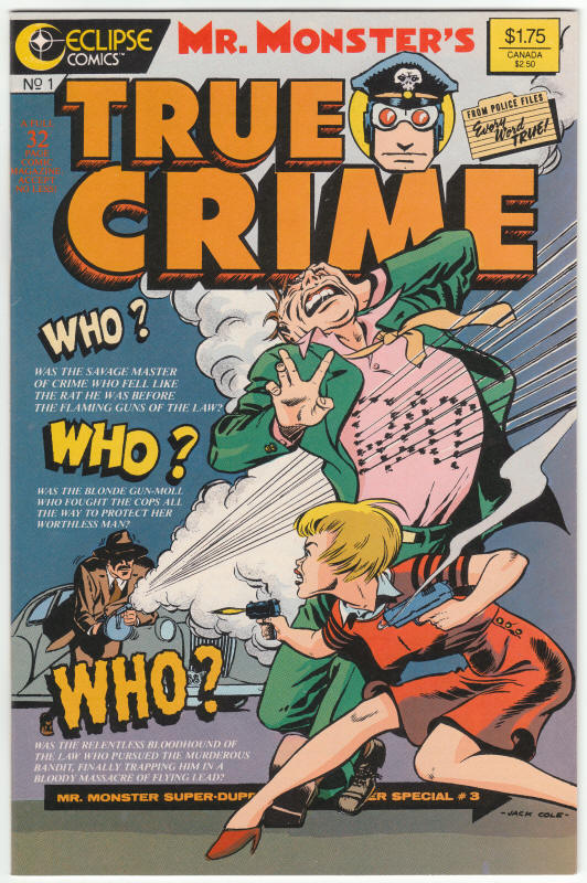 Mr Monsters Super Duper Special #3 front cover