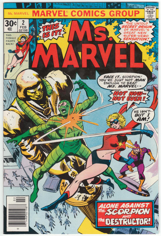 Ms Marvel #2 front cover