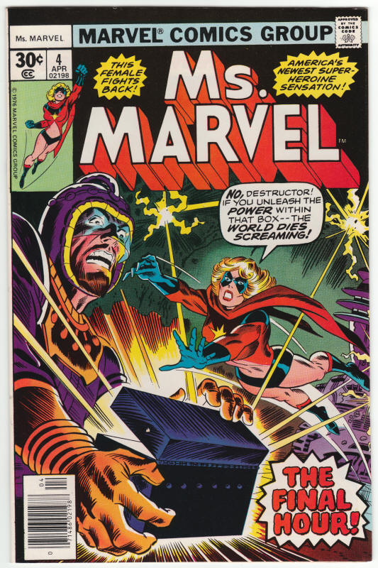 Ms Marvel #4 front cover