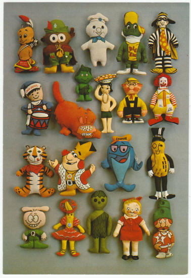 Museum Of Modern Mythology Advertising Icons Post Card