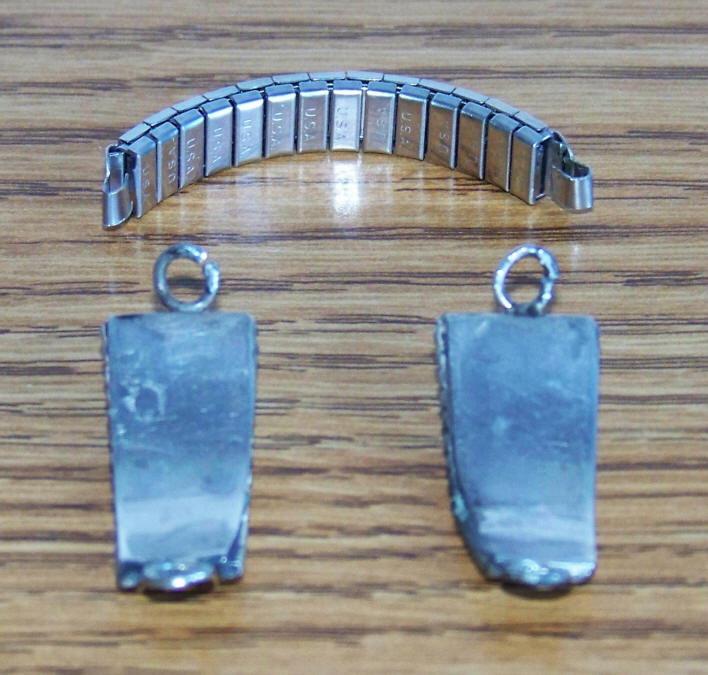 Navajo Watch Band Tips back