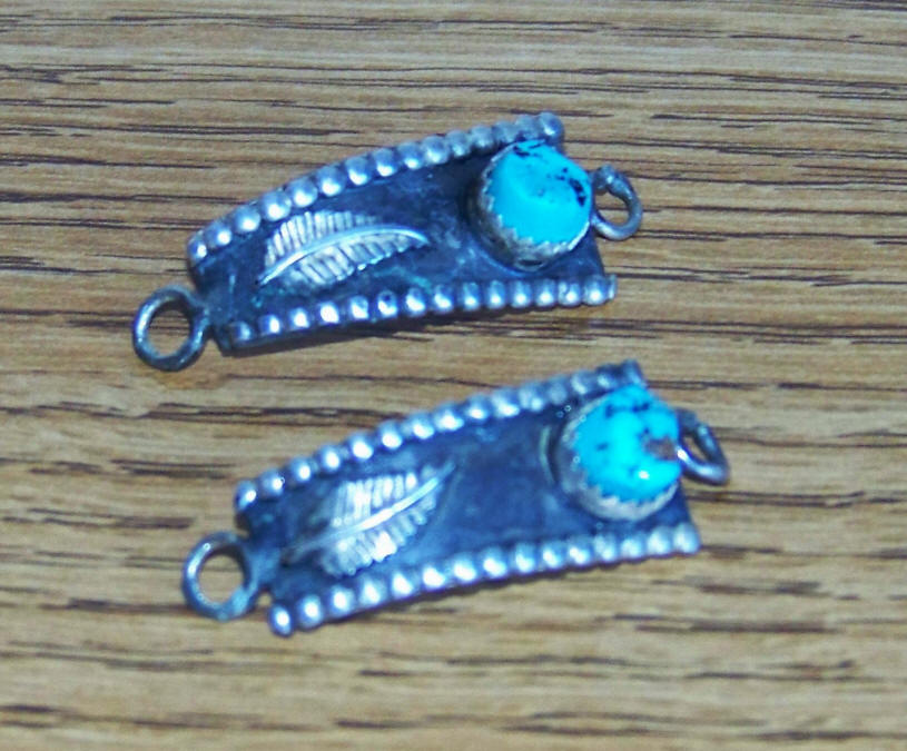 Navajo Watch Band Tips front