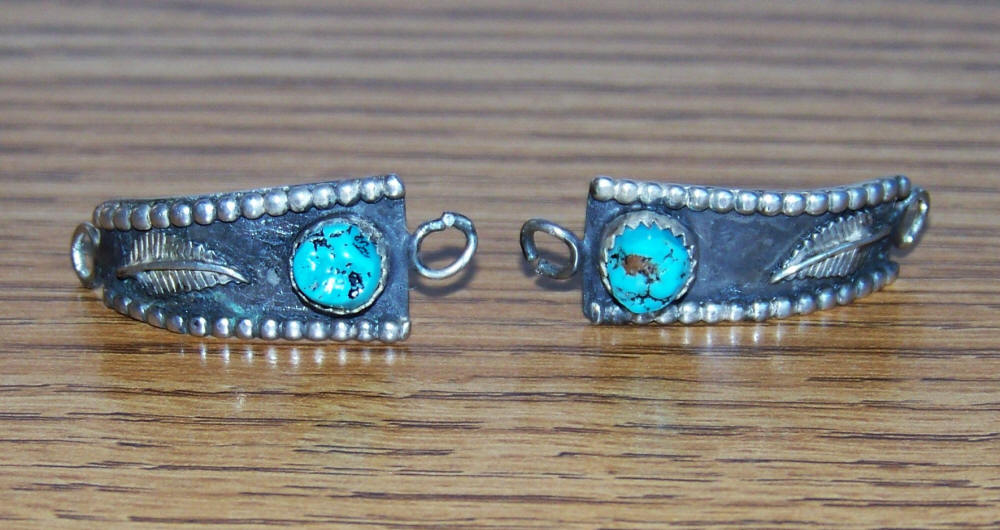 Navajo Watch Band Tips front