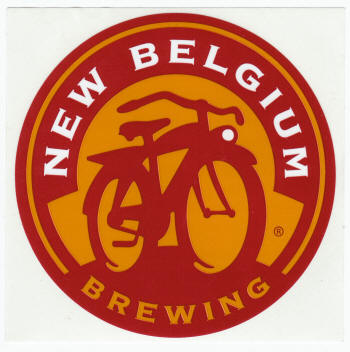 New Belgium Brewing Fat Tire Promo Sticker