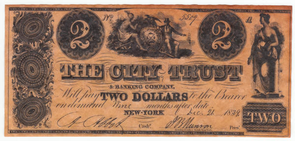 New York Bank Tender Reproductions