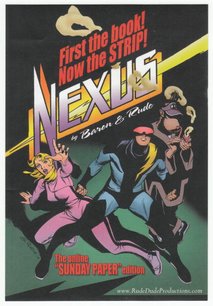 Nexus Sunday Paper Edition Promo Sticker