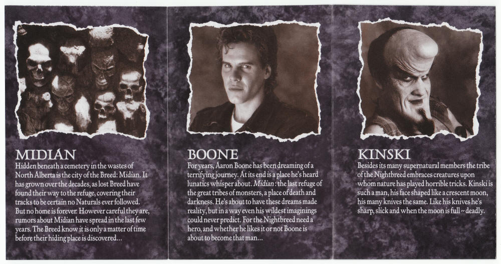 Night Breed Promotional Flyer