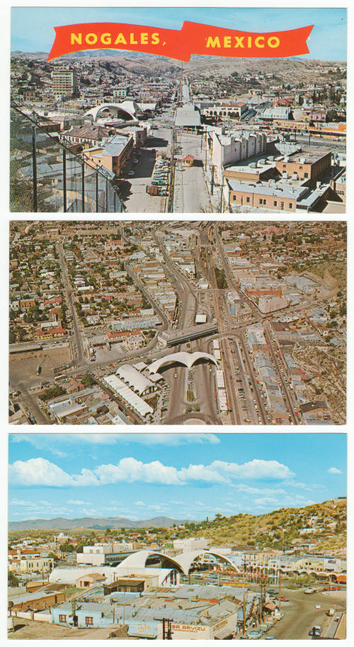 1960s Nogales Mexico Post Cards