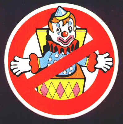 NO Jack In The Box Sticker