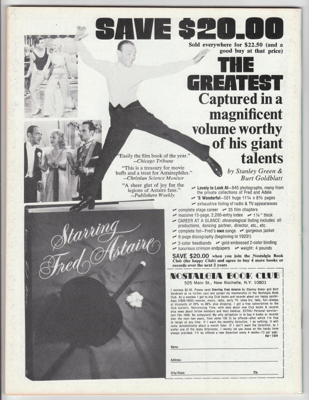 Nostalgia Illustrated #7 back cover