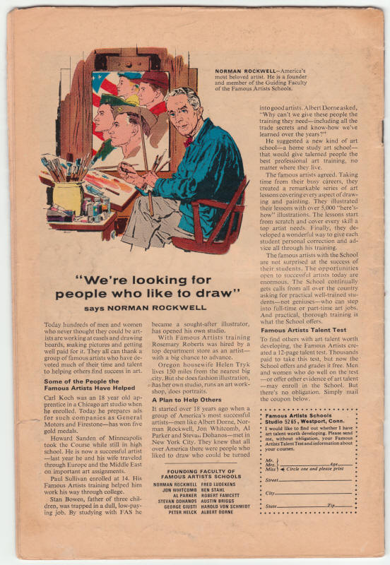 Not Brand Echh #1 back cover