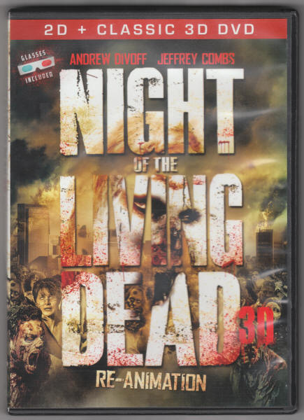 Night Of The Living Dead 3D Reanimation DVD