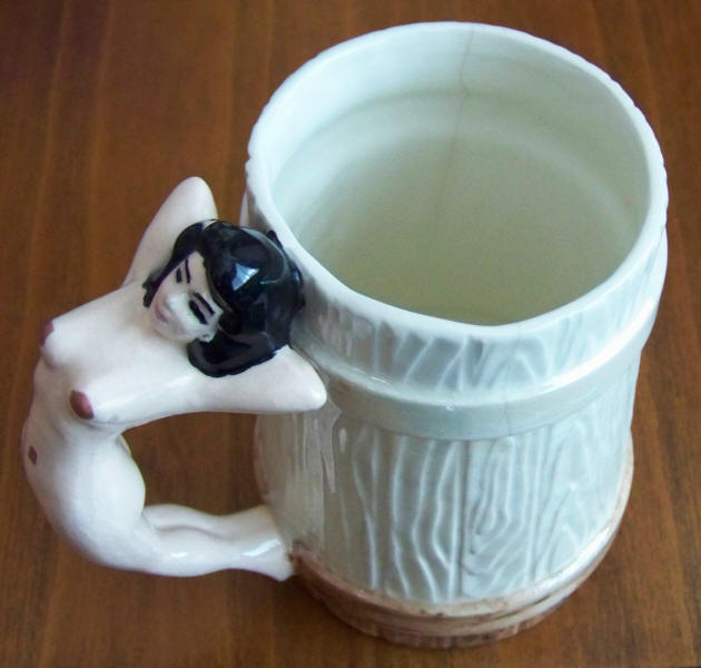 Nude Woman Ceramic Mug