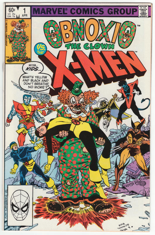 Obnoxio The Clown #1 front cover