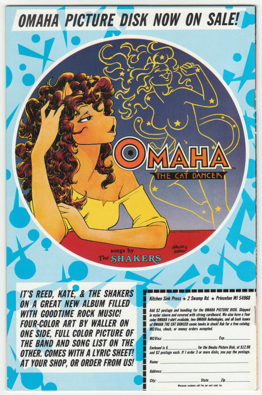 Omaha The Cat Dancer #12