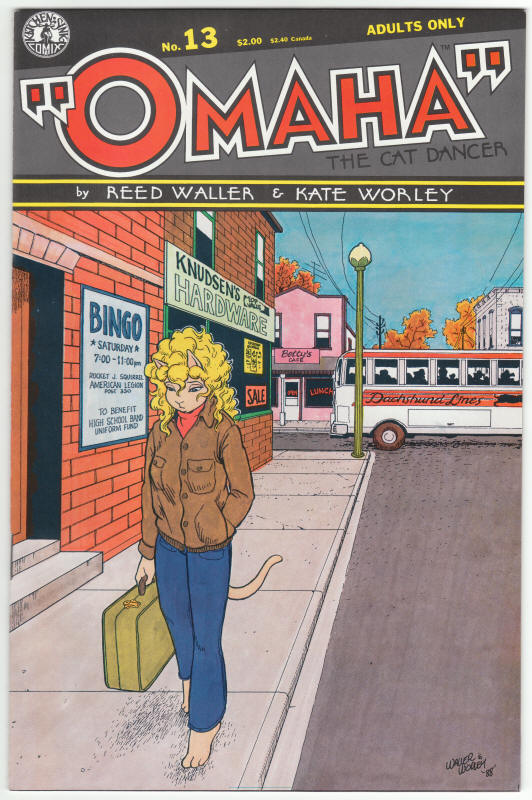 Omaha The Cat Dancer #13