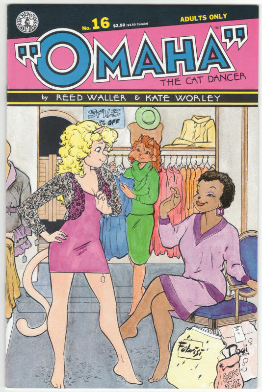 Omaha The Cat Dancer #16