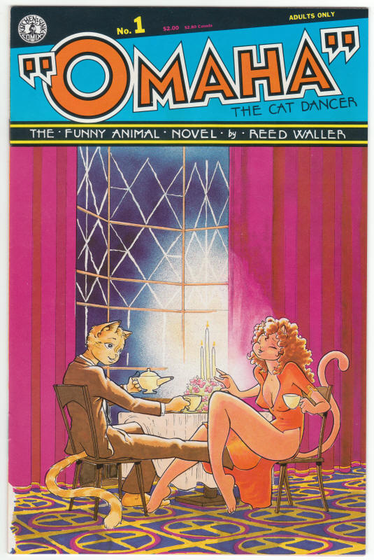 Omaha The Cat Dancer #1 front cover