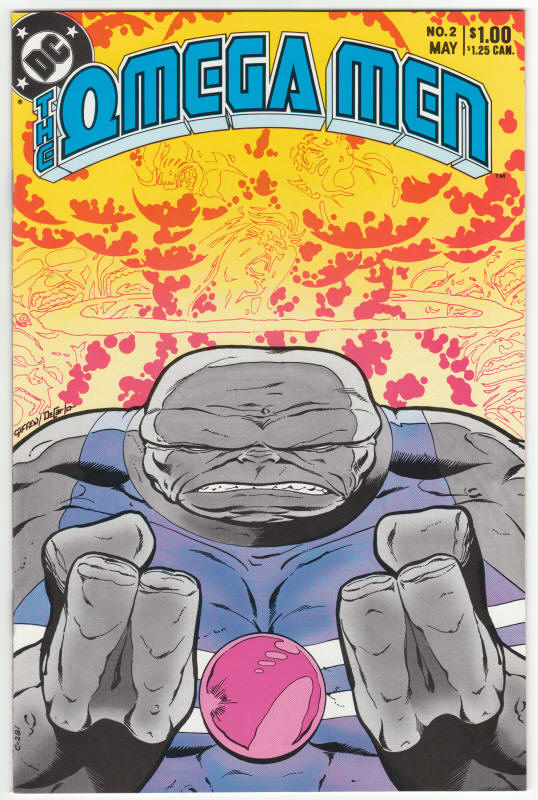 Omega Men #2 front cover