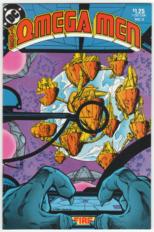 Omega Men #5 front cover