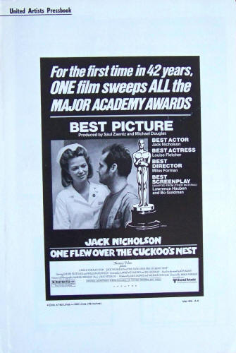 One Flew Over The Cuckoos Nest Pressbook