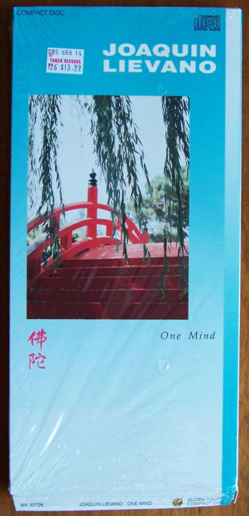 Joaquin Lievano One Mind CD Long Box front