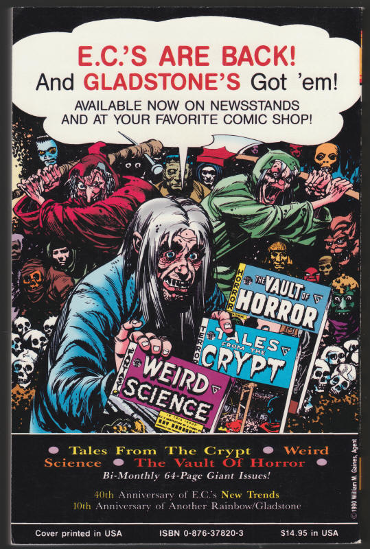 Overstreet Comic Book Price Guide #20 back cover