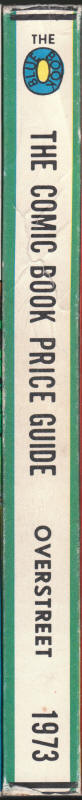 Overstreet Comic Book Price Guide 3 spine