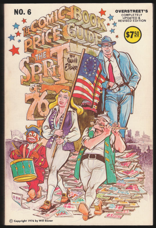 Overstreet Comic Book Price Guide 6 front cover