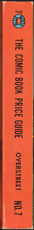 Overstreet Comic Book Price Guide #7 spine