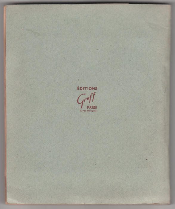 Paris And Surroundings by Fernand Saimond back cover