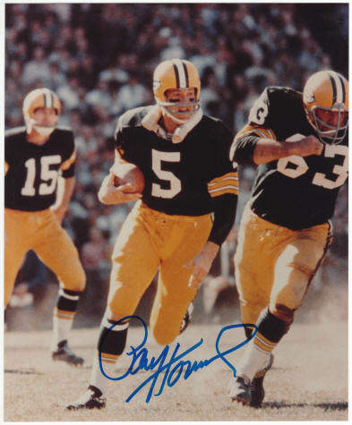 Paul Hornung Signed Photograph