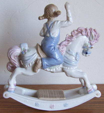 Paul Sebastian Porcelain Rocking Horse Promo Back