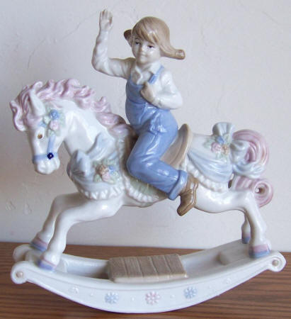 Paul Sebastian Porcelain Rocking Horse Promo Front