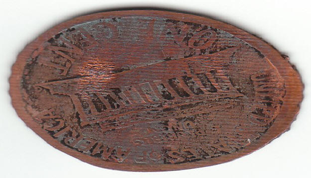 1978 Pearl Harbor Memorial Souvenir Penny reverse