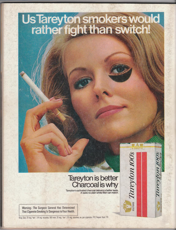 Penthouse December 1973 back cover