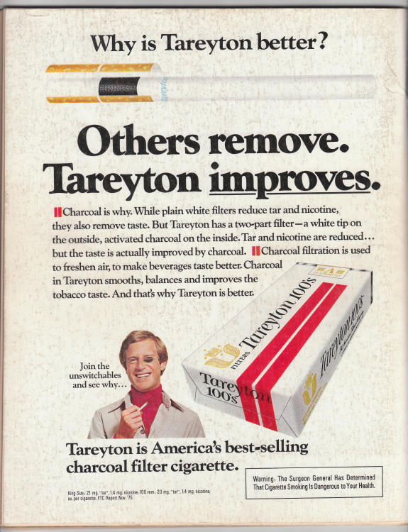 Penthouse Magazine March 1976 back cover