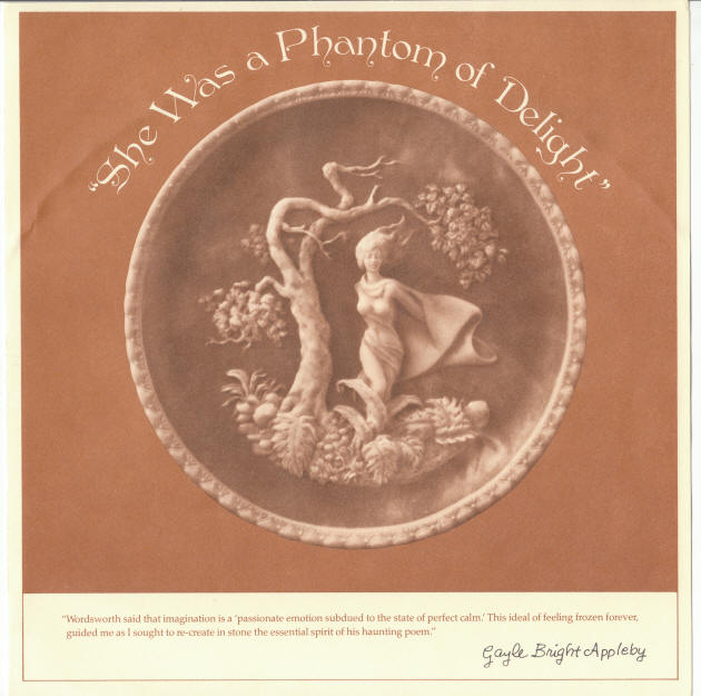 Romantic Poets Collectors Plate 4 brochure