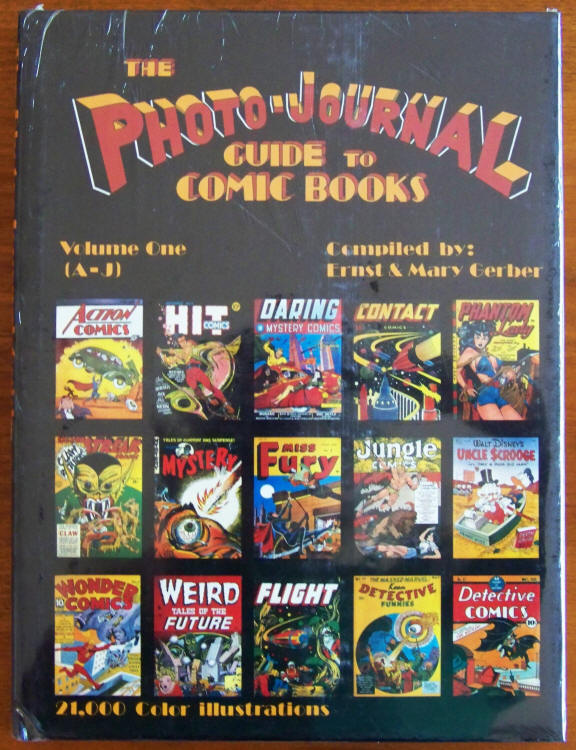The Photo-Journal Guide To Comic Books Volume One front cover