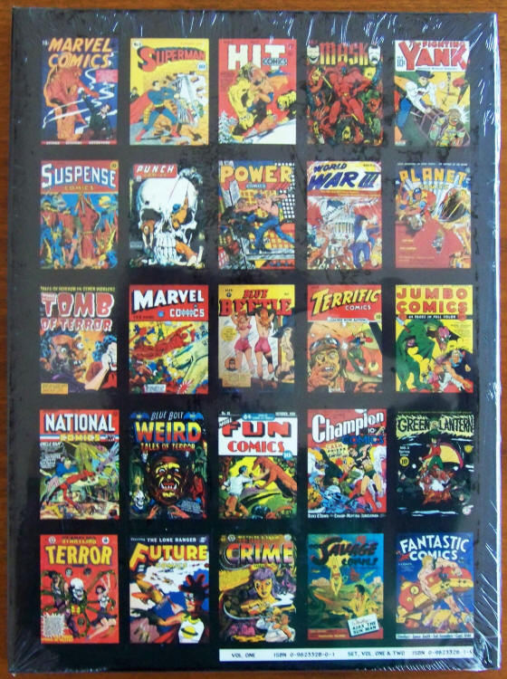 The Photo-Journal Guide To Comic Books Volume One back cover