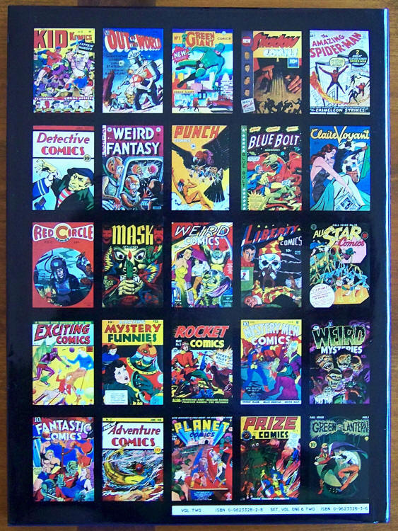 The Photo-Journal Guide To Comic Books Volume Two back cover